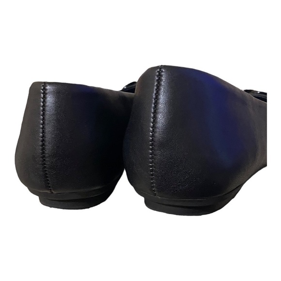 Ballet Flats Rivet with Chain Link Slip-Ons Women’s Black Size 10 “ Alec… - Picture 7 of 11